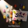 10 Stück Mix Farben Bär Kühlschrank Magnetisch Foto Nachrichten Tafel Tafel Und Whiteboard Aufkleber Küchen Dekoration Zubehör