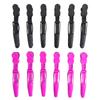 6PCS Hairdressing Salon Hair Clip Sectioning Clamp Hairpin Grip Accessories Tools 2 Colors