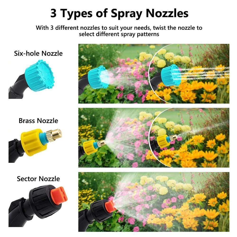 Portable Electric Garden Sprayer  for Yard Lawn Weeds Plants