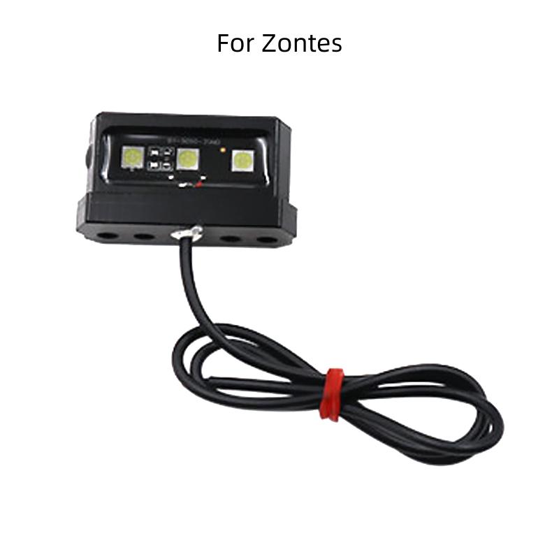 

Для Zontes G1 125 ZT125 G1 ZT125U ZT 125 U ZT 310X ZT310R мотоциклетный регулируемый задний держатель номерного знака светодиодный