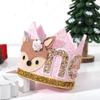 Winter Onederland Deer 1st Birthday Hat - Christmas Reindeer Birthday Crown, Miss OneDeerful First Birthday Decor