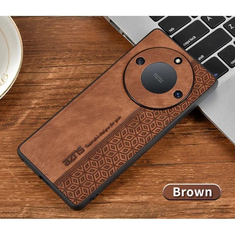 Luxury Business Leather Phone Case for Honor 100 90 80 70 60 Pro Shockproof Cover for Honor 80 SE 80GT 60SE Bumper Coque