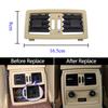 LHD RHD Car Rear Air Conditioner AC Vent Grille Outlet Panel Cover For BMW 5 Series E60 E61 545i 550i 2003-2009 64226957974