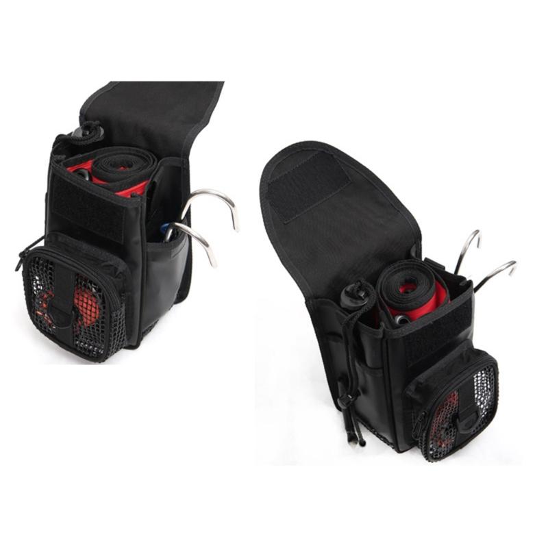 Diving Equipment Bag Scubas Gear Holder Diving Accessory Bag Scubas Diving Mesh Gear Pouches with Swivels Clip For BCD