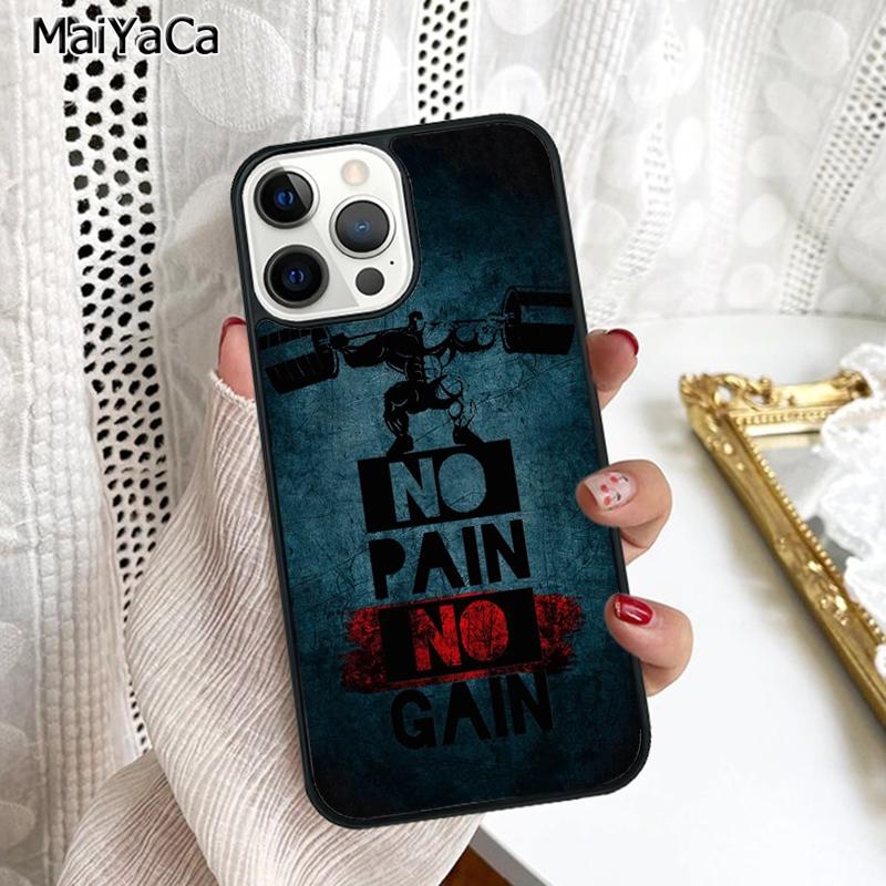 

Fitness Bodybuilding Gym Phone Case Cover For iPhone 17 Air 16 16e 15 plus 11 12 13 14 pro max shell coque iPhone 11pro max
