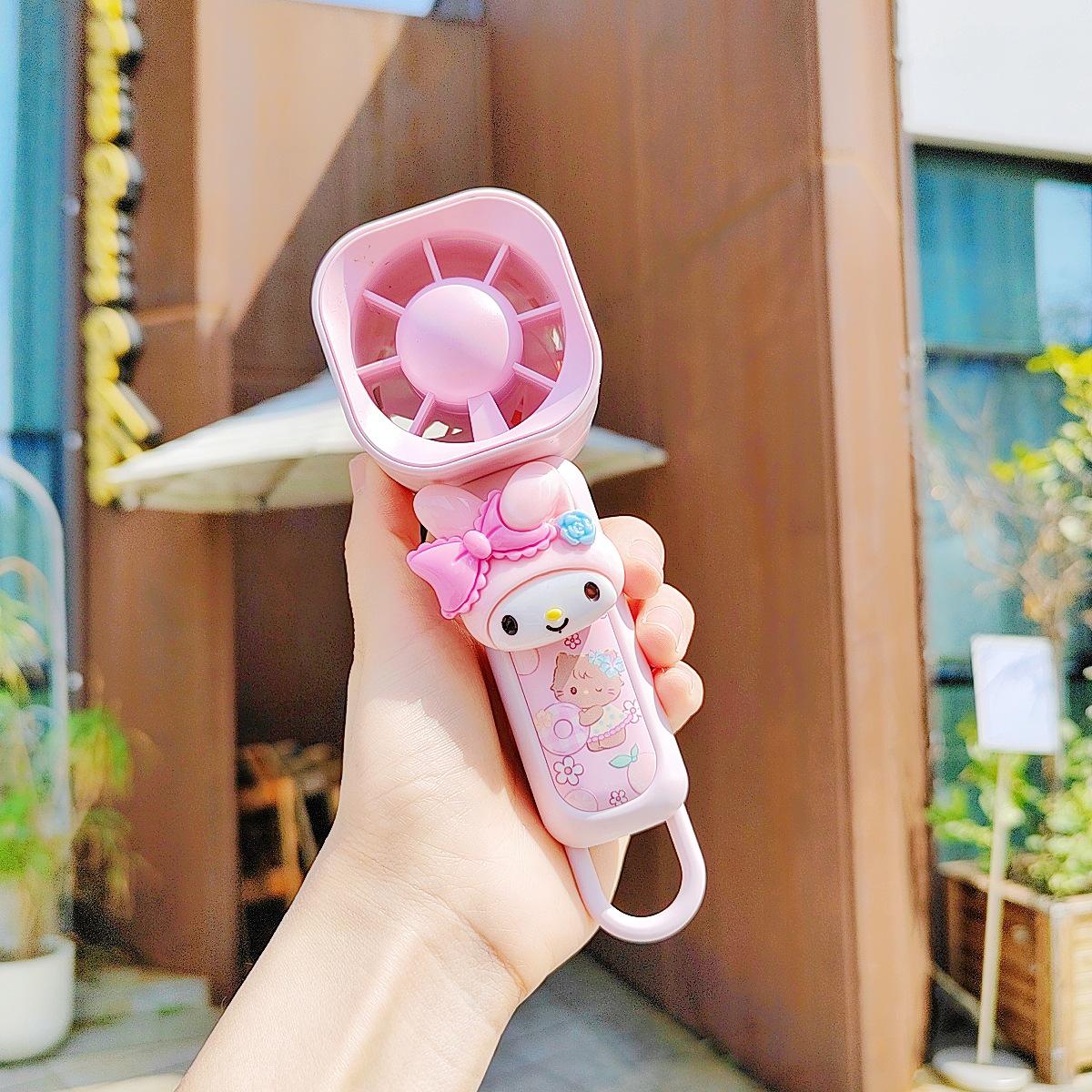 

Compact Turbo Handheld Fan with USB Charging and Three-Speed Settings for Kids - Ideal Summer Outdoor Gift -