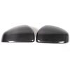 1 pair Hard true carbon fiber Car exterior rearview mirror decorative cover For Nissan 370Z 2009- Auto accessories