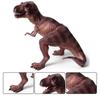 Static Tyrannosaurus Rex Dinosaur Model - Squatting Pose Plastic Toy Ornament