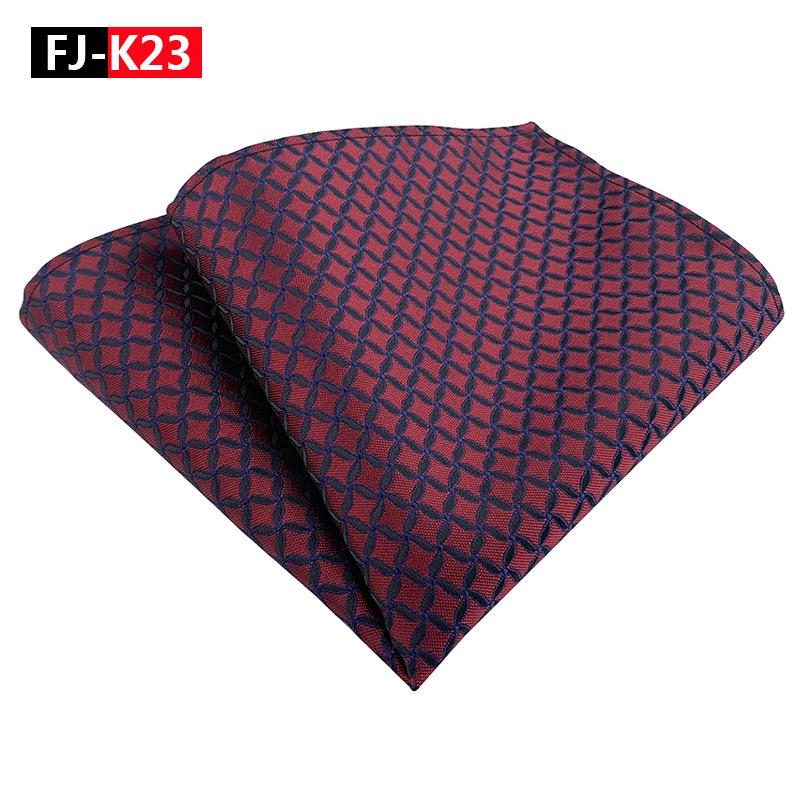 Blumen-Paisley-Polyester-Einstecktuch für Herrenanzug - Elegantes Design 2025