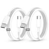 New Cable Charging Cable 60W Super Fast Charging To Cable 1 Meter Cables Nylon Braided Compatible with iPhone MacBook iPad iPad Air and Other Port