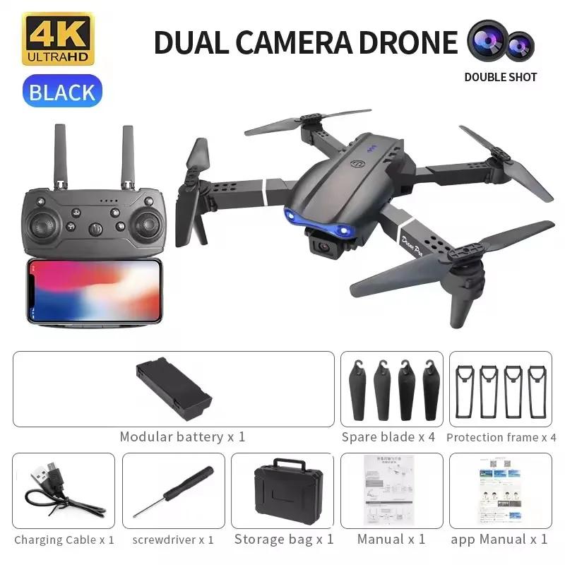E99 Pro K3 Drone Quadcopter Remote Control Handle Four Axis Aircraft HD 6K Photography UAV Altitude Fixation Helicopter Toys