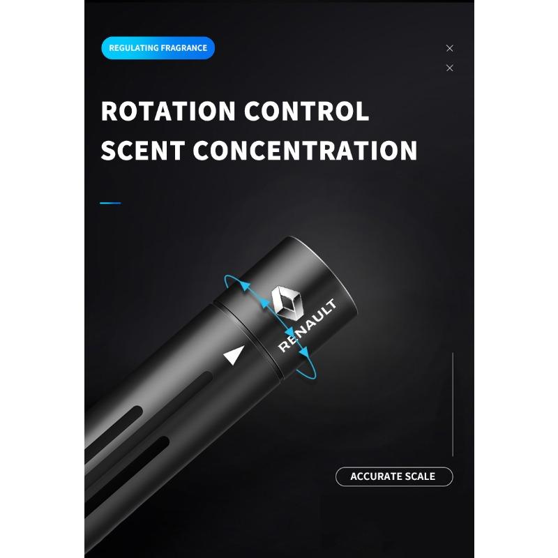 Auto Interior Air Freshener Outlet Air Vent Perfume Diffuser For Renault Dacia Duster Kaptur Clio Logan Captur Megane 2 3 Laguna