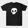 Men Black Print T-shirt Sid Skull Toy Story No-Cut Transfer Paper Print Cotton Tshirt