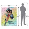 Wonder Woman Silky Comic Supersoft Blanket