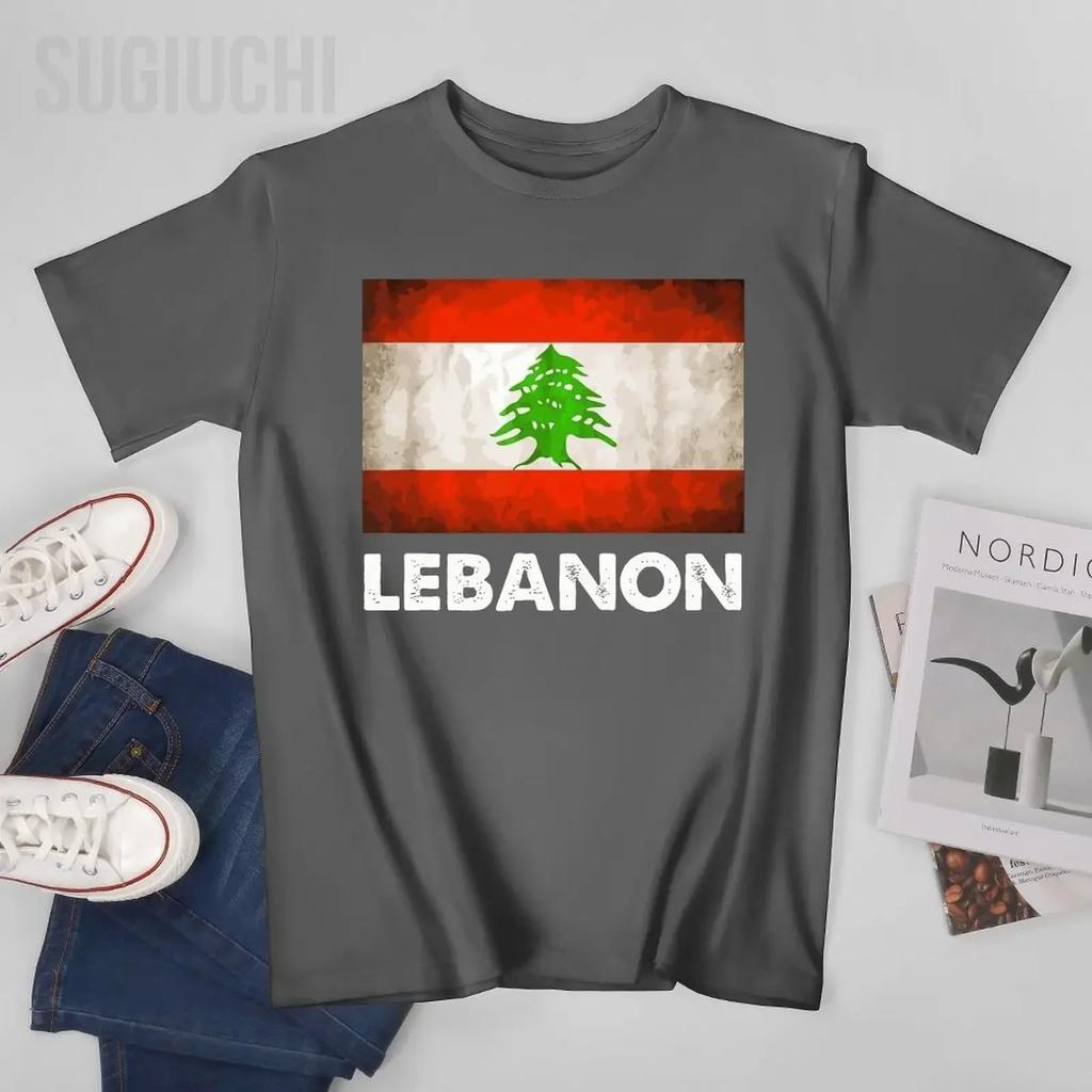 Unisex Unisex Lebanon Lebanese Flag Lebanon Tshirt Tees T Shirts WoUnisex Boys 100 Cotton TShirt
