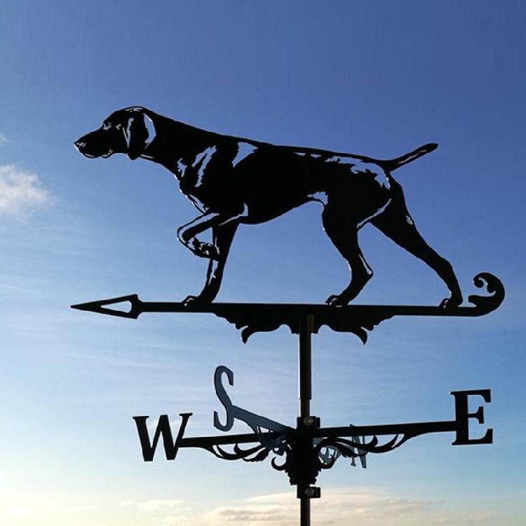 Retro Farm Scene Garden Stake Weathervane Professional Measuring Tools Patio