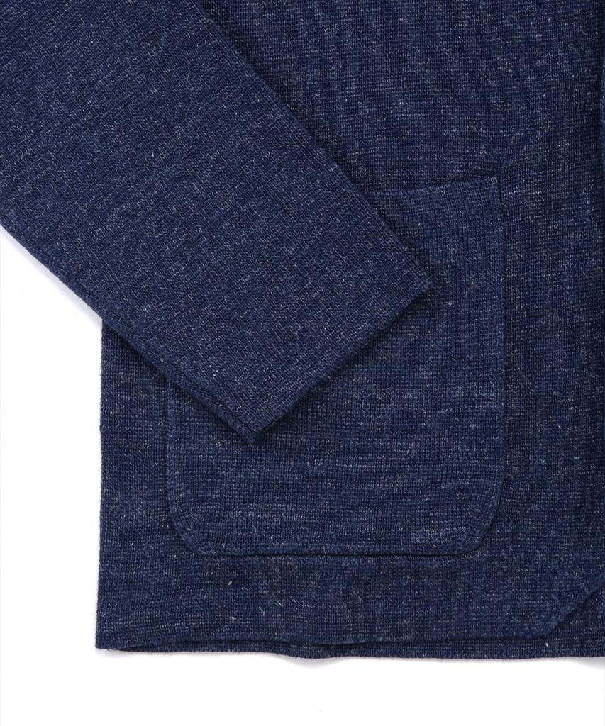 Brooks Brothers Linen Blazer Sweater (Navy) (Bbwcmm8266Qfs)