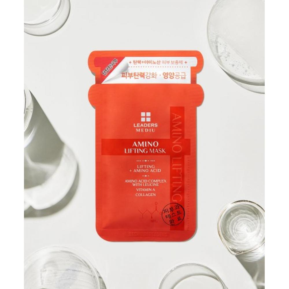 Leaders Cosmetics Mediyu Amino Lifting Mask 10 Sheets NONE