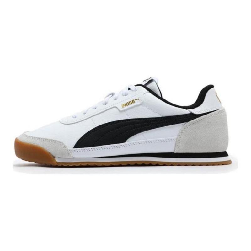 PUMA Turino 2 OG Unisex Low Retro Casual Shoes White Black 397646-11 36