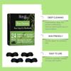 Bamboo Charcoal Nose Pore Strip Blackhead Remover Deep Cleansing Patch  Oil Control for Beauty Salon 24pcs