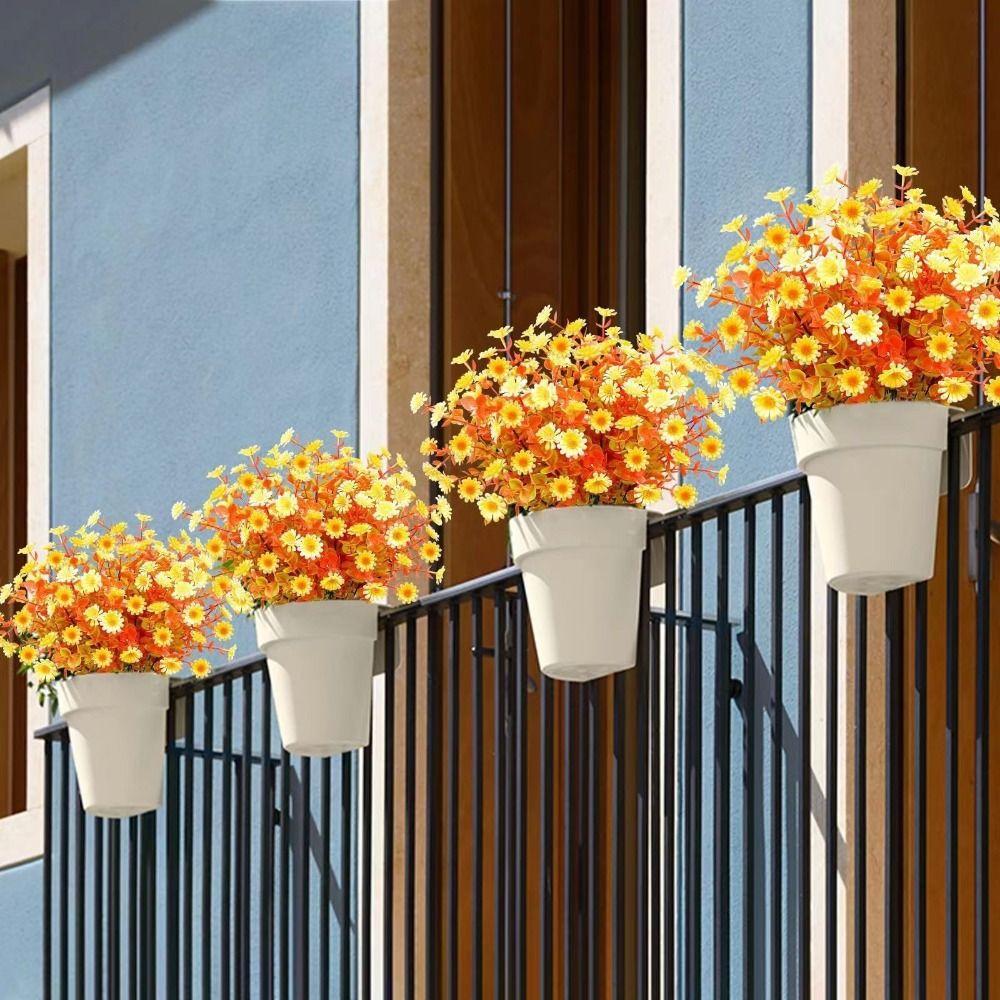 Plastic Artificial Flower Eucalyptus Leaf Decorative Floral Simulation Greenery Vase Arrangement