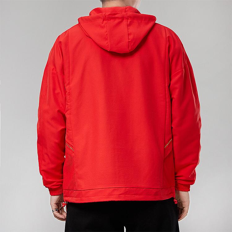 Puma New Year Mahjong Series Casual Sports Hooded Jacket Men Outerwear Red 531297-23