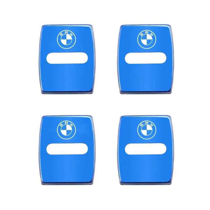 BAGY7 2026 Car Sticker 4PCS Car Antirust Door Lock Cover Accessories For BMW X1 X2 X3 X5 X4 X7 G30 G20 G32 G11 G12 F40 F30 F20 F10 F34
