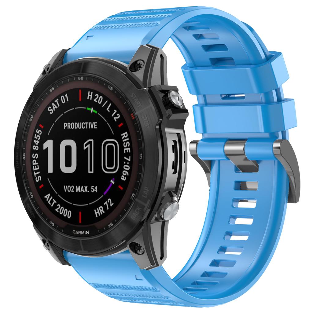22mm 26mm Silikonarmband für Enduro 3 Tactix Armband für Garmin Fenix 8 E 7 7X Pro 5 5X Plus 6 6X Pro Epix Gen 2 QuickFit Band