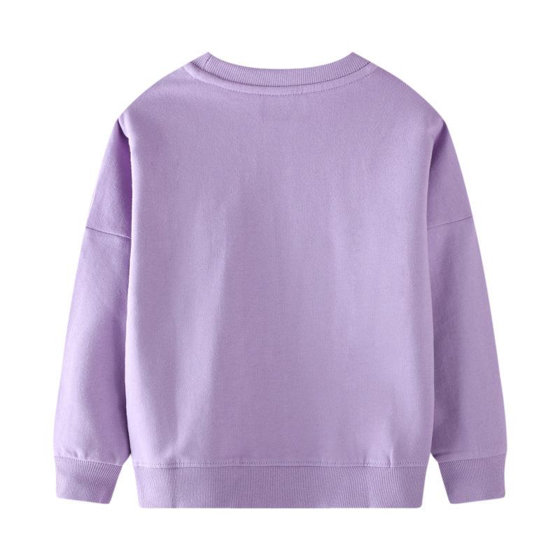 2025 Autumn Girls' Loose Long-Sleeve Sweatshirt - New Spring/Autumn Style