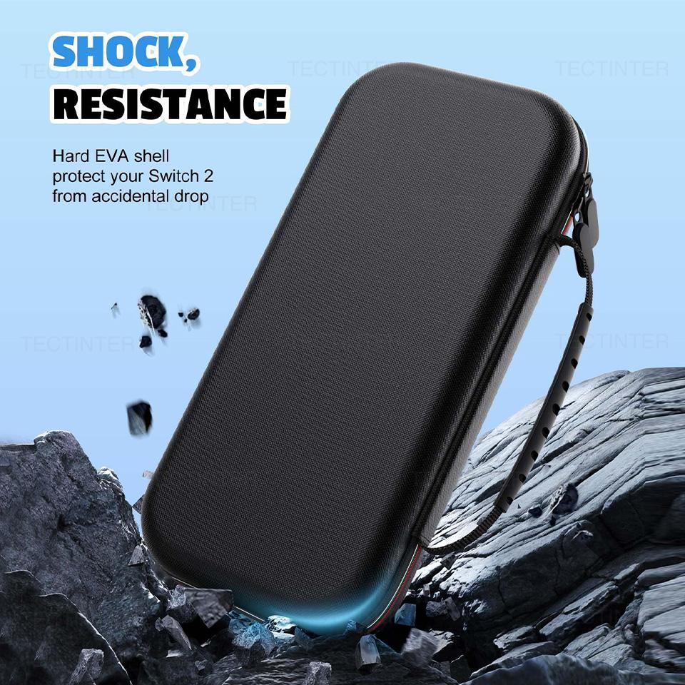 Travel Carrying Protective Case For Nintendo Switch 2 Console EVA Hard Shell Storage Bag Pouch for Switch 2 Accessories