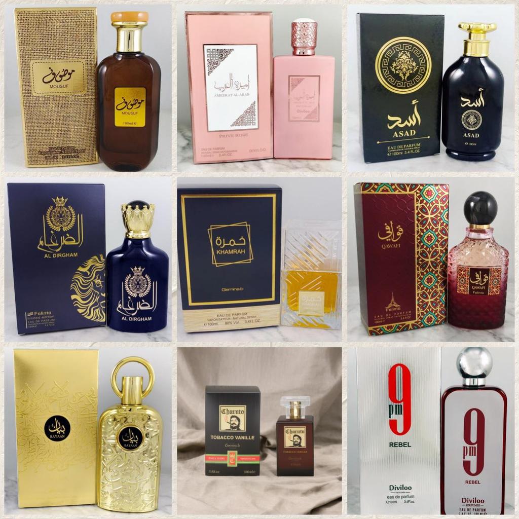 No. 9 Perfume - 100ml Middle Eastern Scent by TK SHEIN, Hot-selling In Dubai.