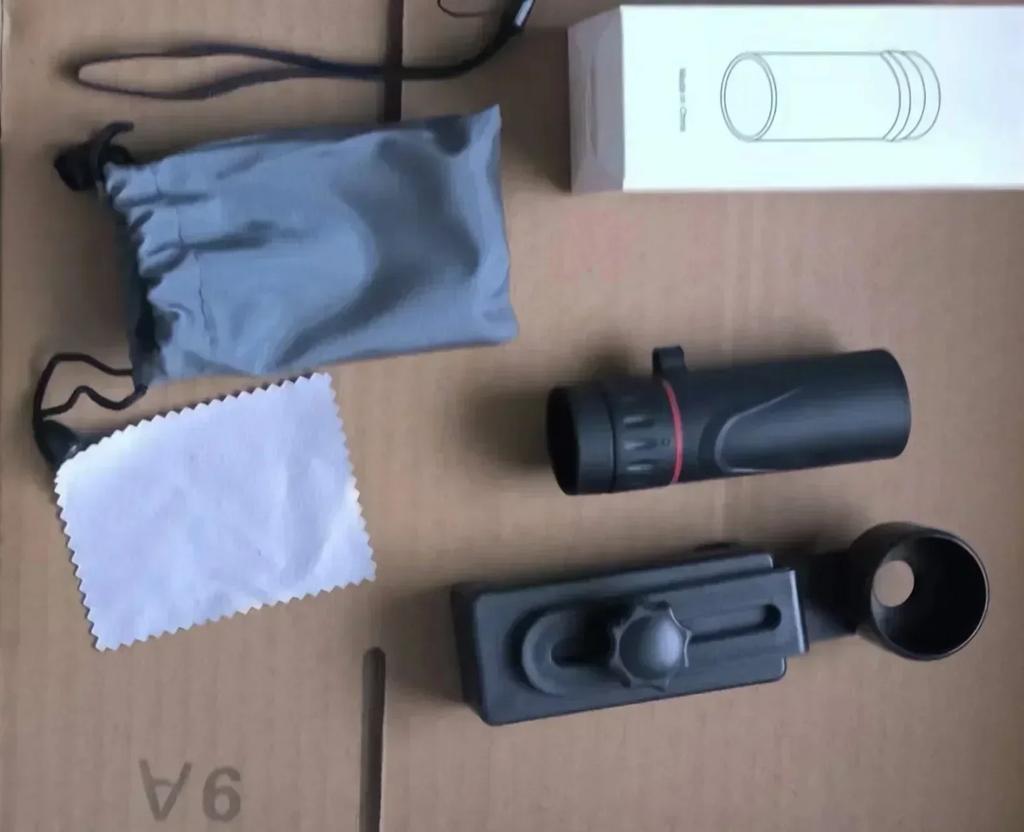 Mini Portable High Power HD Monocular Telescope With Holder For Camping Hunting Birdwatching Outdoor Travel Phone Telescop