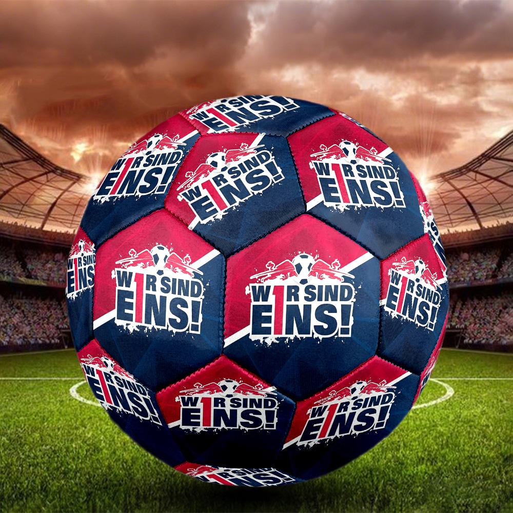 RBLSoccer Ball Colorful All Ages Machine Stitched PVC Competition Ready Durable High-Bounce