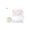 Indigo Birthday Wrapping Bag, Medium, Pastel Drop White, PG362