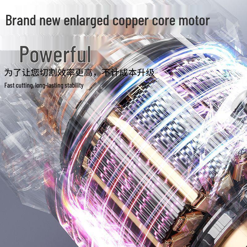 High-Power Multifunctional Handheld Electric Saw for Tile, Stone, Metal, and Marble Cutting