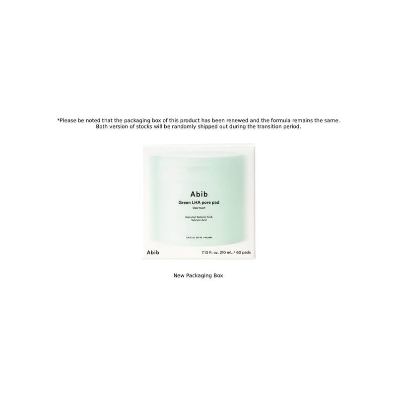 Abib - Green LHA Pore Pad Clear Touch