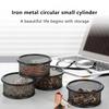 Metal Paperclip Storage Box Round Pin And Thumbtack Storage Box For Office Use