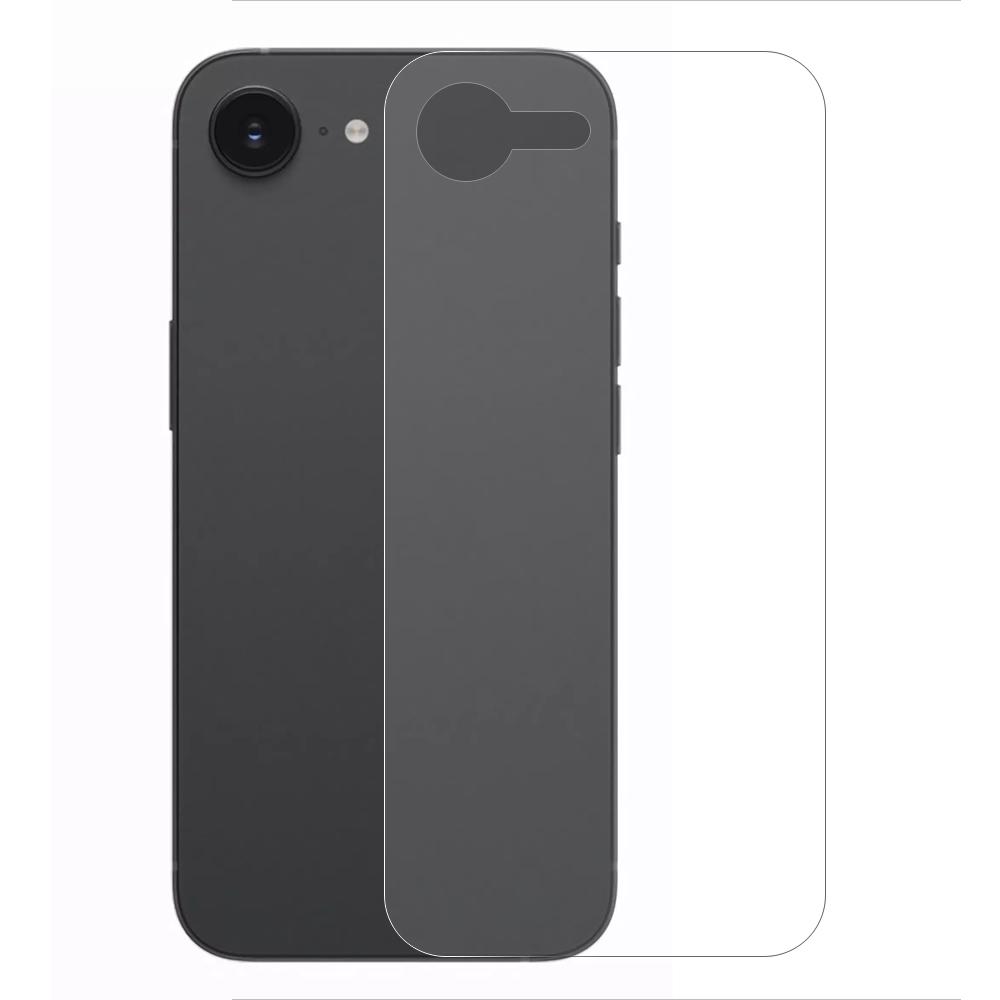 For iPhone 16e Anti-Scratch Phone Back Protector Ultra Clear PET Back Cover Film