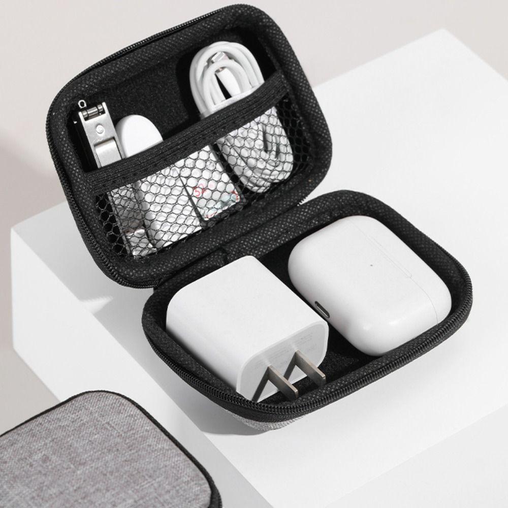 U Disk Digital Storage Bag Multifunctional Protective Cover Portable Charger Data Cable Organizer