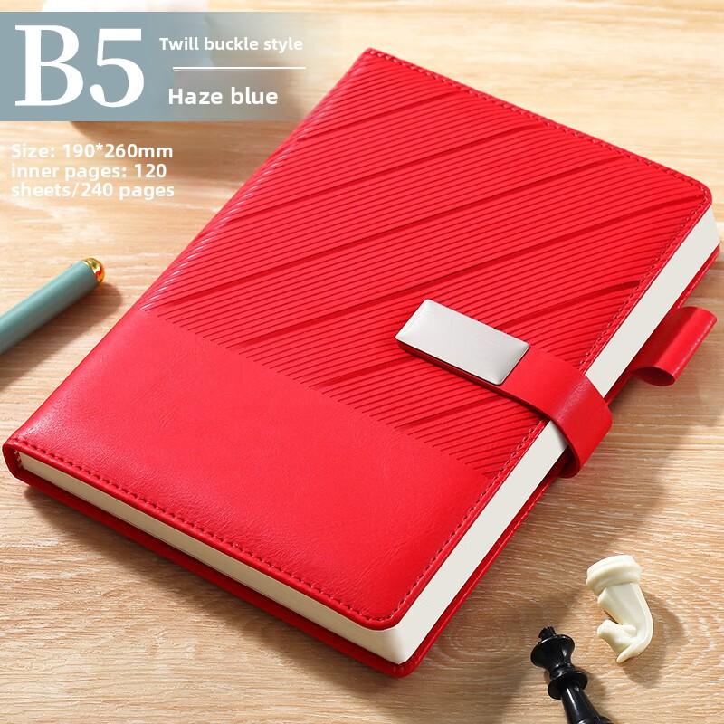 Luxury Customized Business Notebook With Logo Engraving High-End Gift Box For Conferences And Meetings