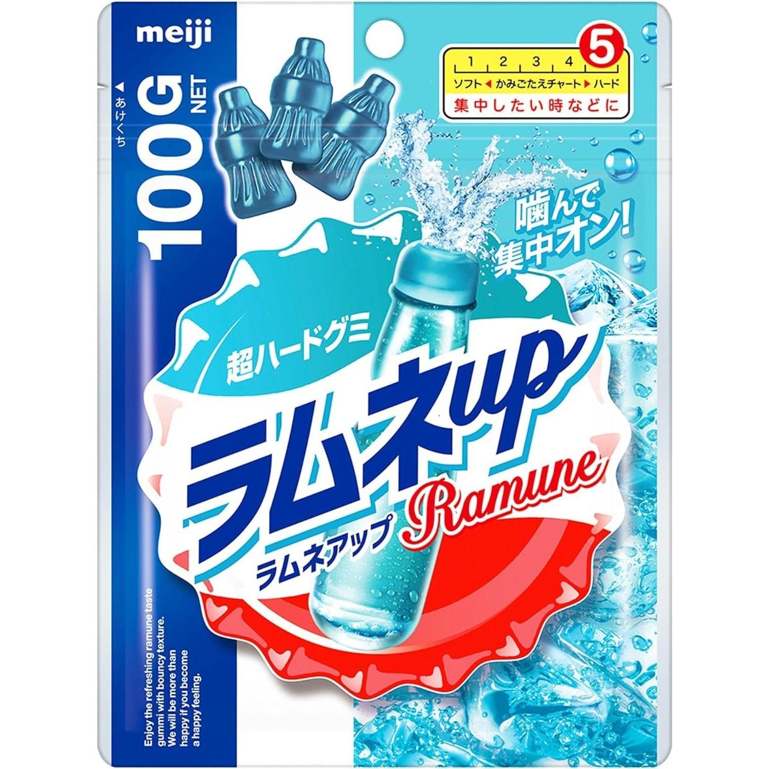 Meiji Gummy Ramune Up 100g6 bags