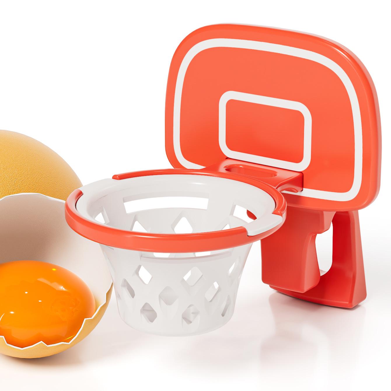 Basketball Hoop Egg Yolk Separator – Fun Kitchen Tool