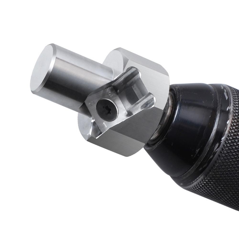 Ergonomic Handle Vertical Drill Guide Aluminium Alloy Dog Hole Drill Bit  For Woodworking