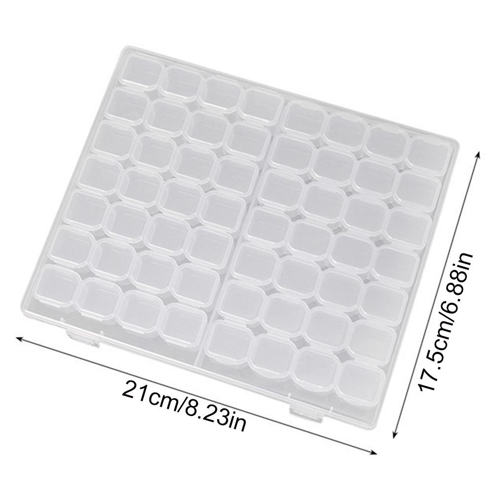 56/28 Diamond Embroidery Box Diamond Painting Cross Stitch Tools Accessory Boxes Case Useful Storage Dismountable
