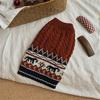 Pet Sweater for Dogs and Cats Acrylic Knit Fabric Pullover Fashion Dog Clothes Warm Dog Puppy Winter Wear Clothes Sweatshirt