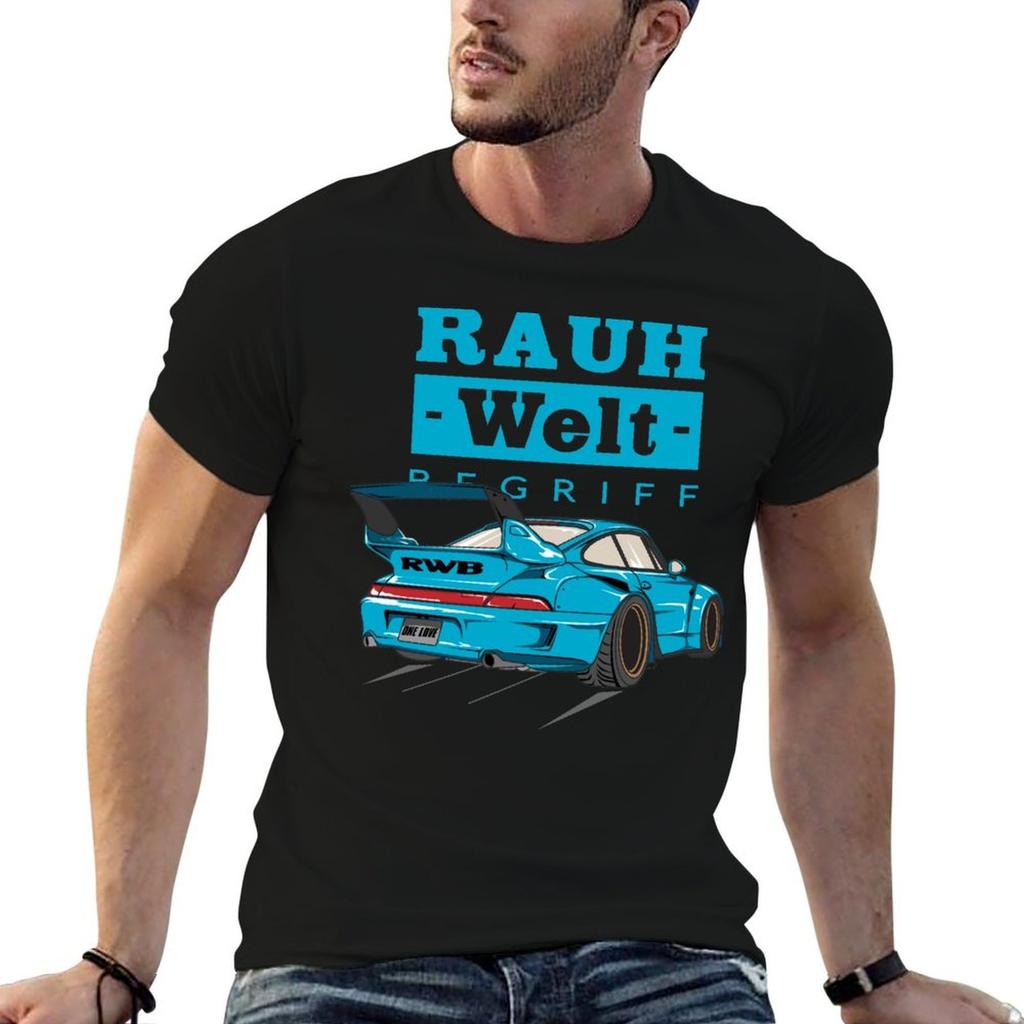 RWBKillerBlue T-Shirt t shirt mann lässiges Baumwoll-T-Shirt mann T-Shirt