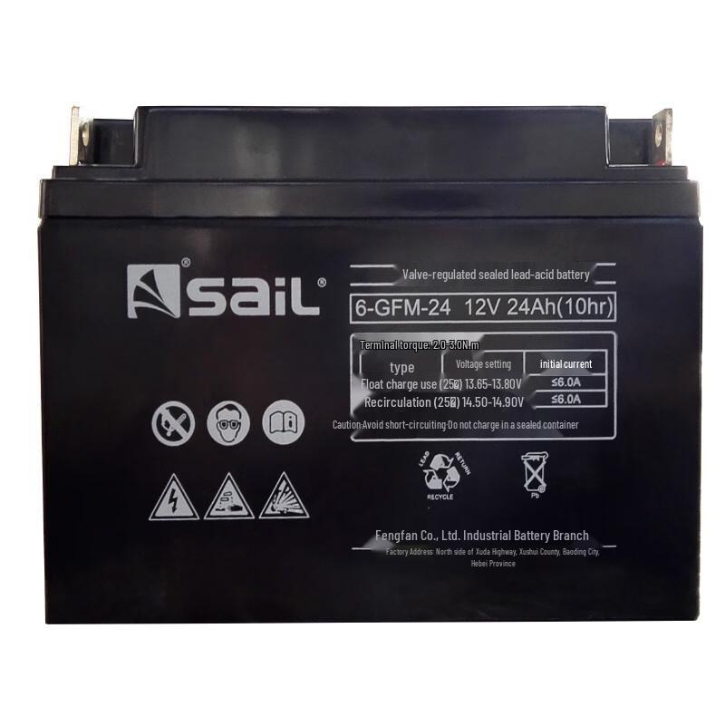 Sail 6-GFM-24 12V 24Ah Maintenance-Free Lead-Acid Battery