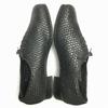 Fully Handmade Wholecut All Leather Business Shoes Black size 26.0-27.0 Men's(USED)