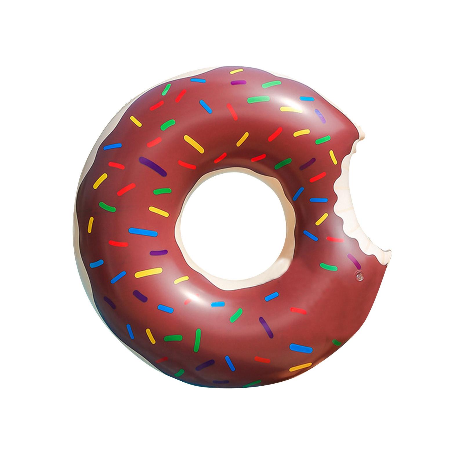 

Бассейн с медвежьим пончиком Гигантский надувной поплавок Кольцо для плавания Летние игрушки для воды в трубках, Кольцо для плавания для взрослых, Кольцо для плавания, Кольцо для плавания для молодежи One Size