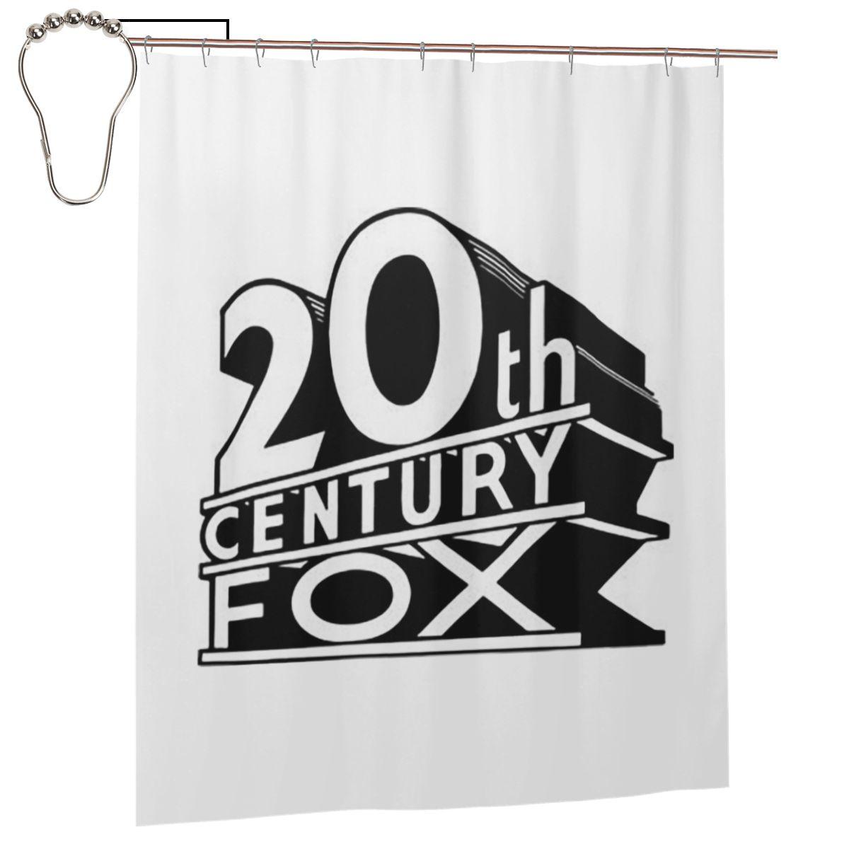 20Th Century Fox Shower Curtain Bathroom Polyester Waterproof Bath Curtains With Hooks W60H190(CM)-1 Pcs